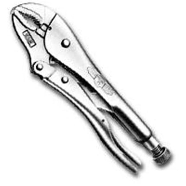 Irwin Vise Grip VGP5WR 5 Inch Curved Jaw Locking Pliers with Wire Cutter VGP5WR